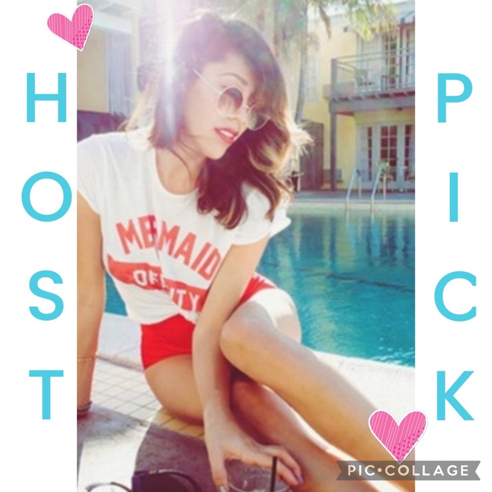 🎉🎉HOST PICK🎉🎉 NWT Mermaid Graphic Short Sleeve TeeShirt